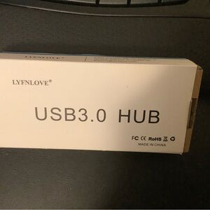 USB 3.0 4 Port Hub - Black